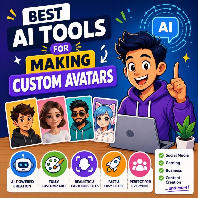 Best AI Tools for Making Custom Avatars in 2026